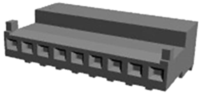 TE Connectivity 9-Way IDC Connector Female for Cable, 1 Row