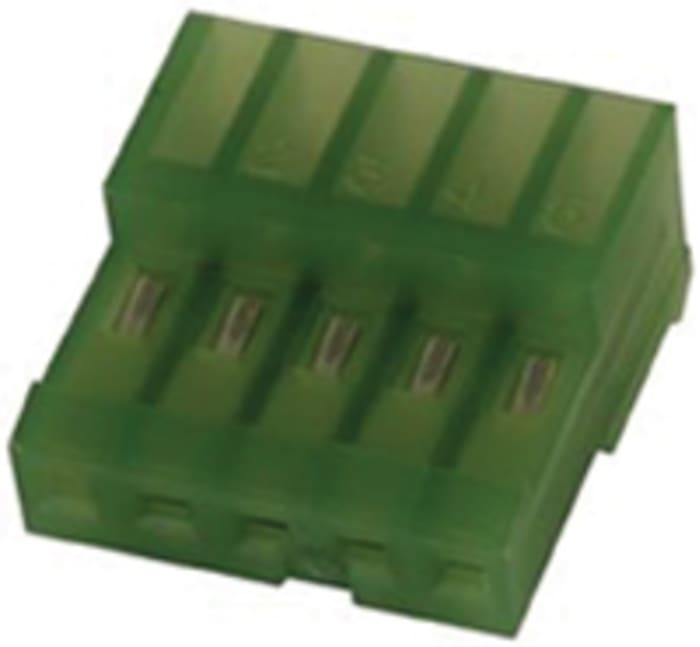 TE Connectivity 5-Way IDC Connector Socket for Cable Mount, 1-Row