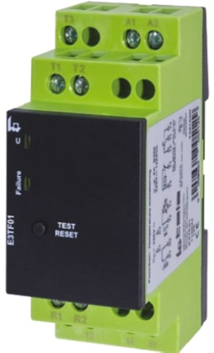 Tele Temperature Monitoring Relay, SPDT, DIN Rail