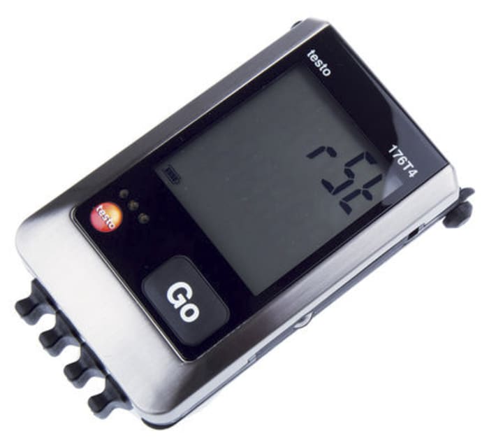 0572 1764 Testo Testo 176T4 Temperature Data Logger, 4 Input Channel
