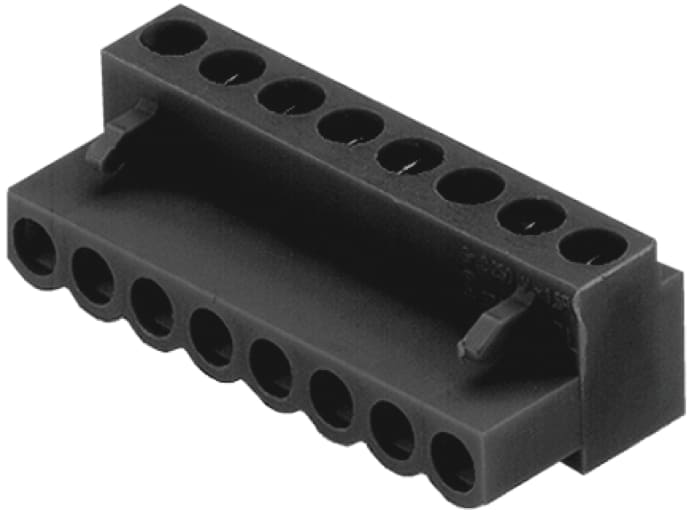 Weidmuller BL Series PCB Terminal Block, 5.08mm Pitch, Cable Mount, Screw Down Termination