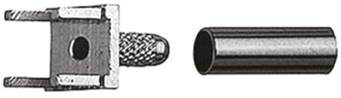 Telegartner Straight RF Terminator, PCB Mount, 0 → 4GHz