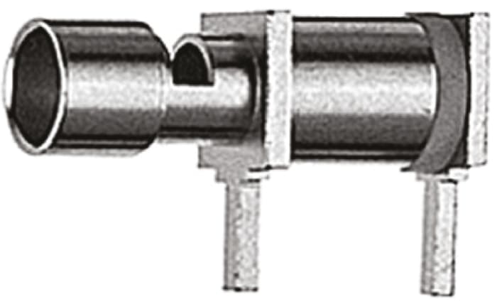 binder Right Angle RF Terminator, PCB Mount, 0 → 4GHz, RG174/U, RG188 A/U, RG316/U