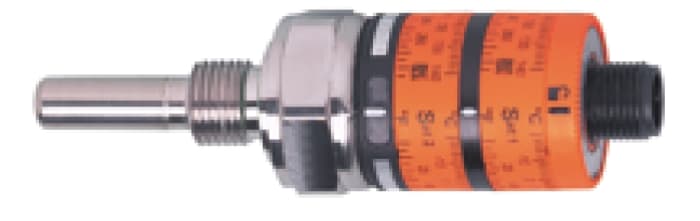 ifm electronic 4 wire PT1000 Sensor, -25°C min +140°C max, 25mm Probe Length x 8.2mm Probe Diameter