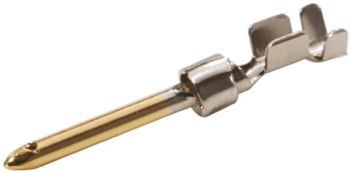 Contact pour connecteur Sub-D à sertir, Mâle, série D-Sub Standard, placage Or sur nickel, 28 → 24 AWG