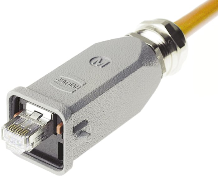 Connecteur RJ45 Harting Mâle Montage sur câble Droit