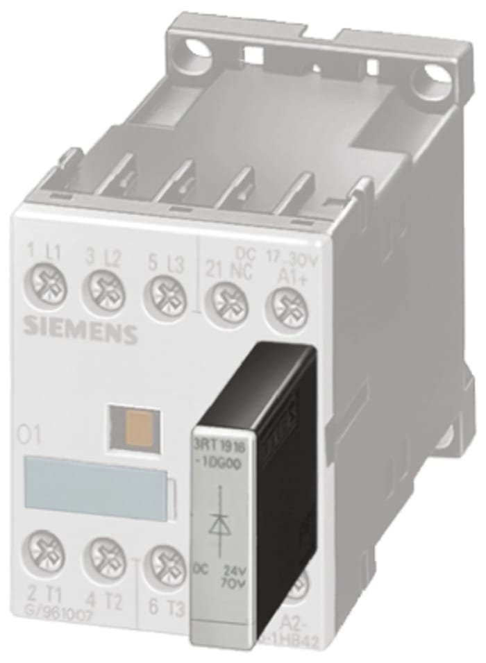 Siemens Sirius Classic Contactor Surge Suppressor for use with Size S00