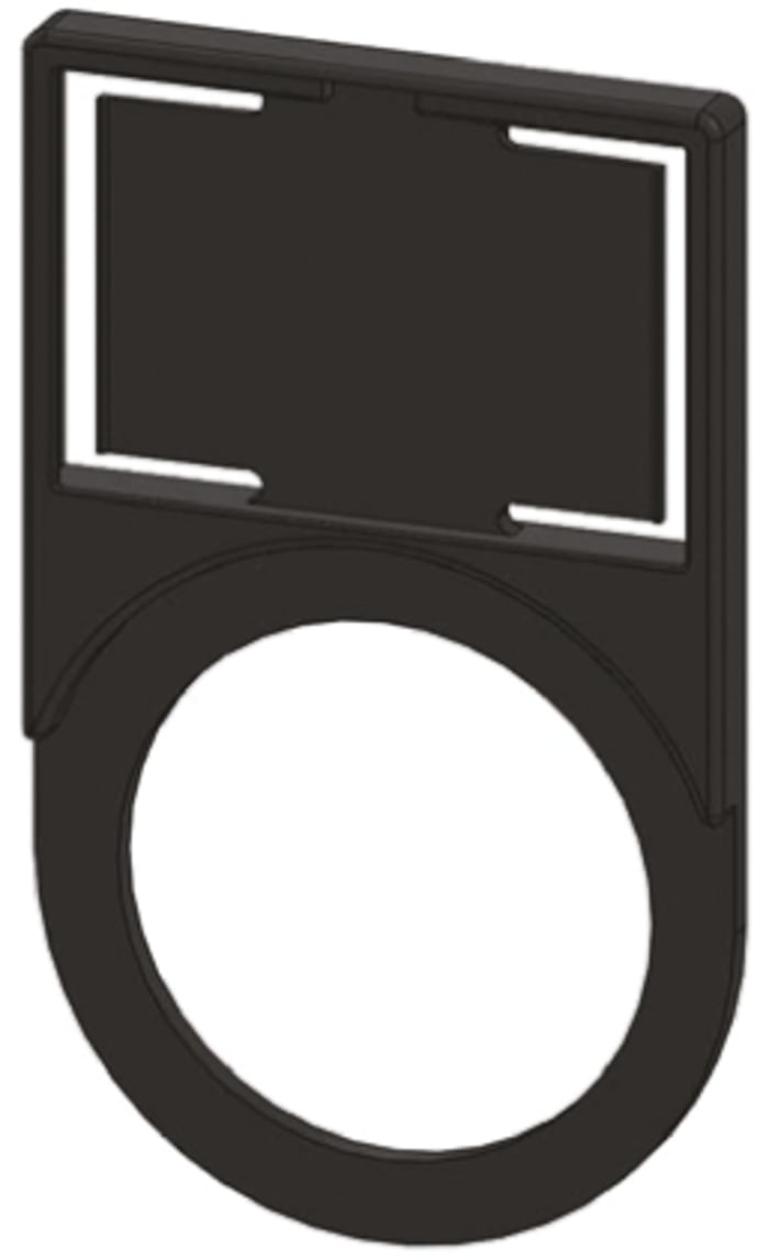 Siemens Blank label holder for Use with 17.5 mm x 28 mm Label, 3SB3 Series