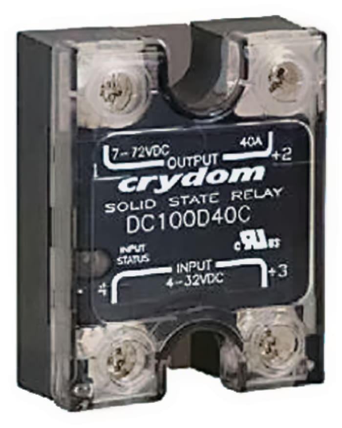 DC60D100 Sensata / Crydom Sensata / Crydom Solid State Relay, 100 A