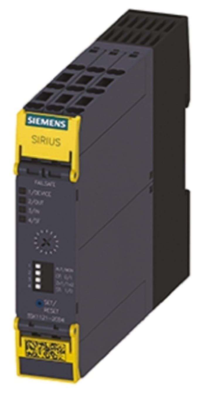 3SK11212CB41 Siemens Siemens SingleChannel Safety Relay, 24V dc, 4