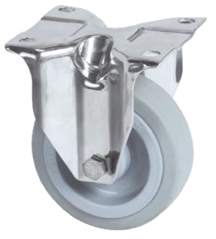 Tente Fixed Castor Wheel, 250kg Capacity, 125mm Wheel