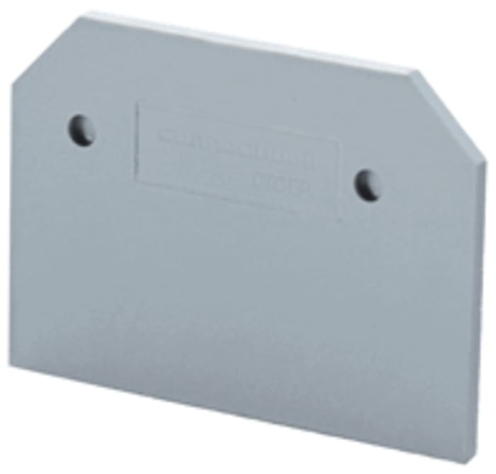 RS PRO End Plate for Use with Terminal Block