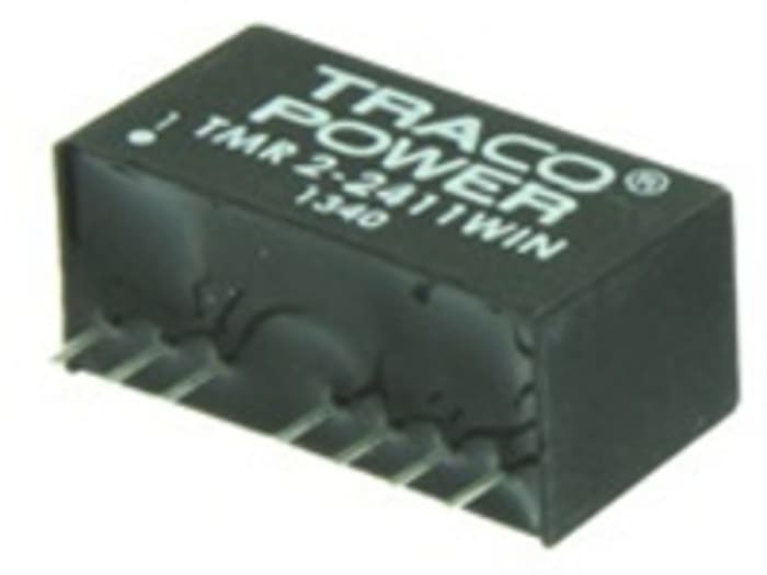 TRACOPOWER TMR 2WIN DC-DC Converter, 12V dc/ 167mA Output, 9 → 36 V dc Input, 2W, Through Hole, +90°C Max Temp