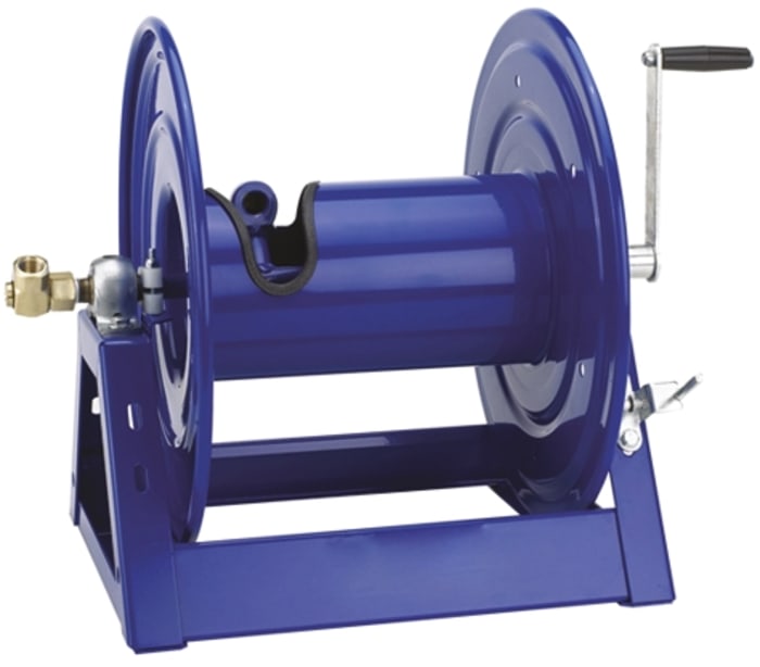 Hadicový navíjecí buben, vnitřní průměr hadice: 12mm 445mm, pracovní tlak: 210 bar RS PRO 61m