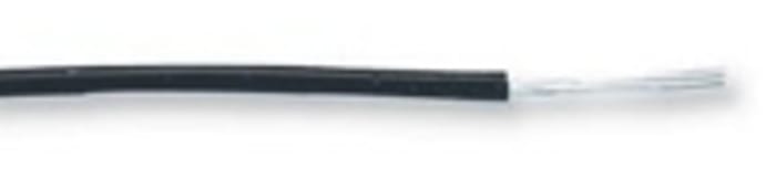 RS PRO Black 0.22 mm² Harsh Environment Wire, 24, 7/0.2 mm, 25m, PTFE Insulation