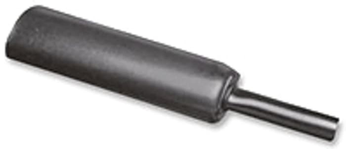Gaine thermorétractable TE Connectivity, Diam. 115mm, Long. 1.2m, Rétreint 3:1, Noir