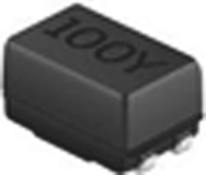 Bourns, SRF0905, 0905 Shielded Wire-wound SMD Inductor with a Ferrite Core, 2.2 mH ±50% Dual 600mA Idc