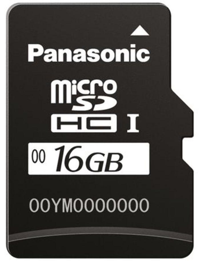Panasonic SD Card for Use with KC Series