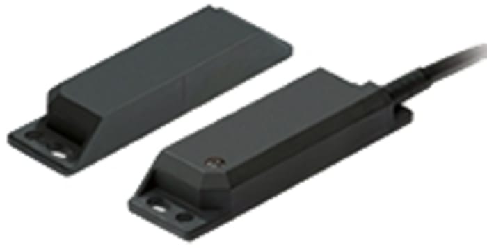 Omron F3S-TGR-N_U Series Magnetic Non-Contact Safety Switch, 24V dc, Plastic Housing, NO/2NC, 10m Cable