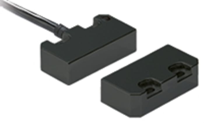 Omron F3S-TGR-N_U Series Magnetic Non-Contact Safety Switch, 24V dc, Plastic Housing, NO/2NC, 10m Cable