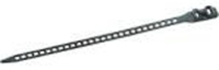 HellermannTyton Cable Tie, Releasable, 180mm x 7 mm, Black TPU, Pk-50