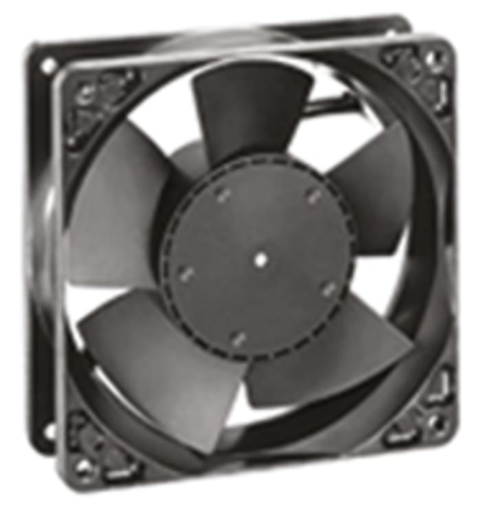 ebm-papst 4100 N Series Axial Fan, 12 V dc, DC Operation, 237m³/h, 11W, 119 x 119 x 38mm