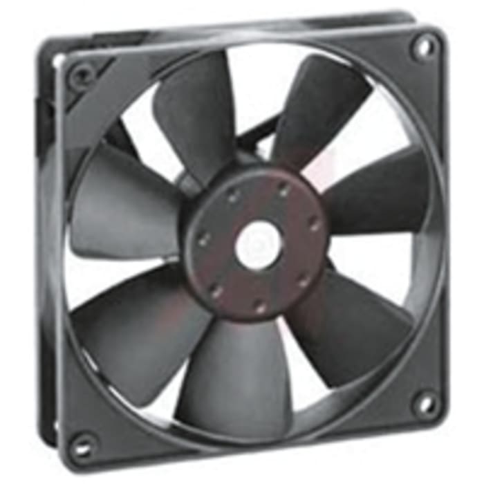 Axiální ventilátor, řada: 4400 F DC, 119 x 119 x 25mm, průtok vzduchu: 169.9m³/h 5W 24 V DC