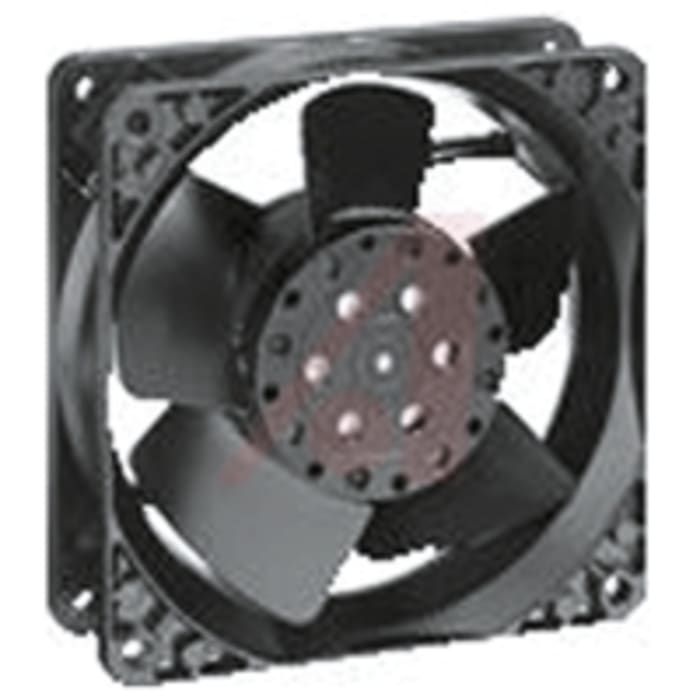 ebm-papst 4000 N Series Axial Fan, 230 V ac, AC Operation, 123m³/h, 18W, 119 x 119 x 38mm