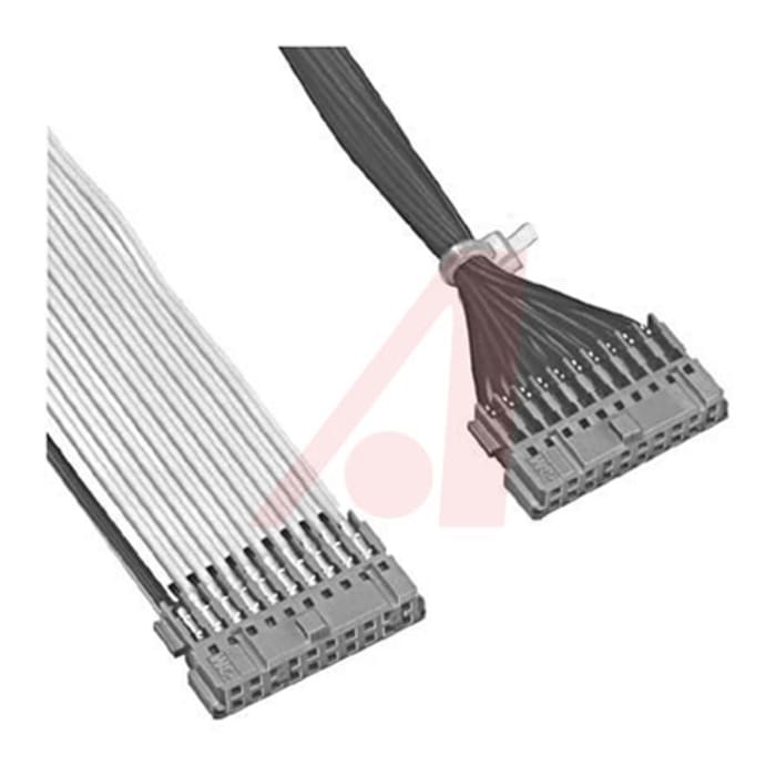 3M 16-Way IDC Connector Socket for Cable Mount, 2-Row