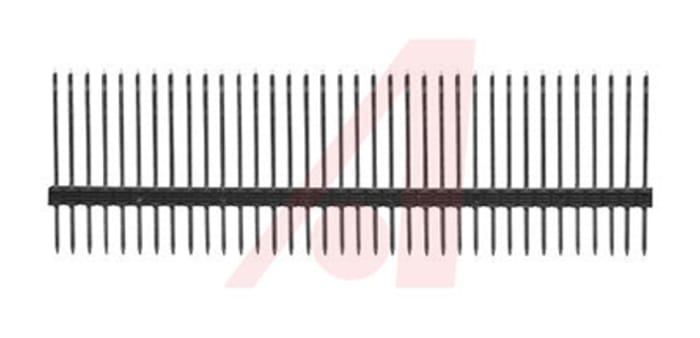 3M 929 Series Straight Through Hole Pin Header, 36 Contact(s), 2.54mm Pitch, 1 Row(s), Unshrouded