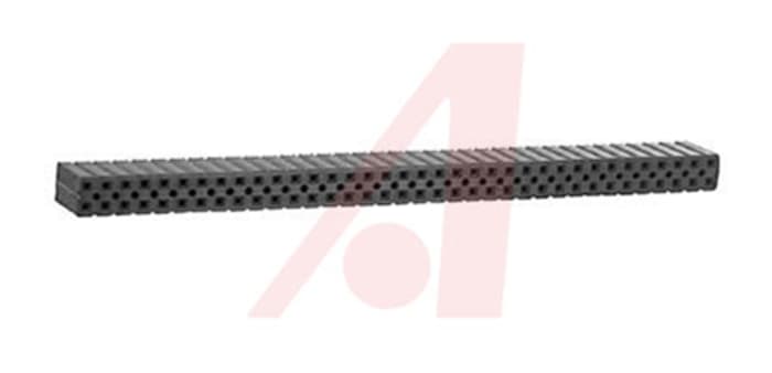 3M 929 Series Straight Through Hole Mount PCB Socket, 72-Contact, 2-Row, 2.54mm Pitch, Solder Termination