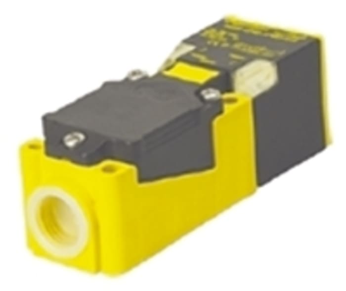 Turck Inductive Block Proximity Sensor, 15 mm Detection, 2-Wire NO, 20 → 250 V ac/dc