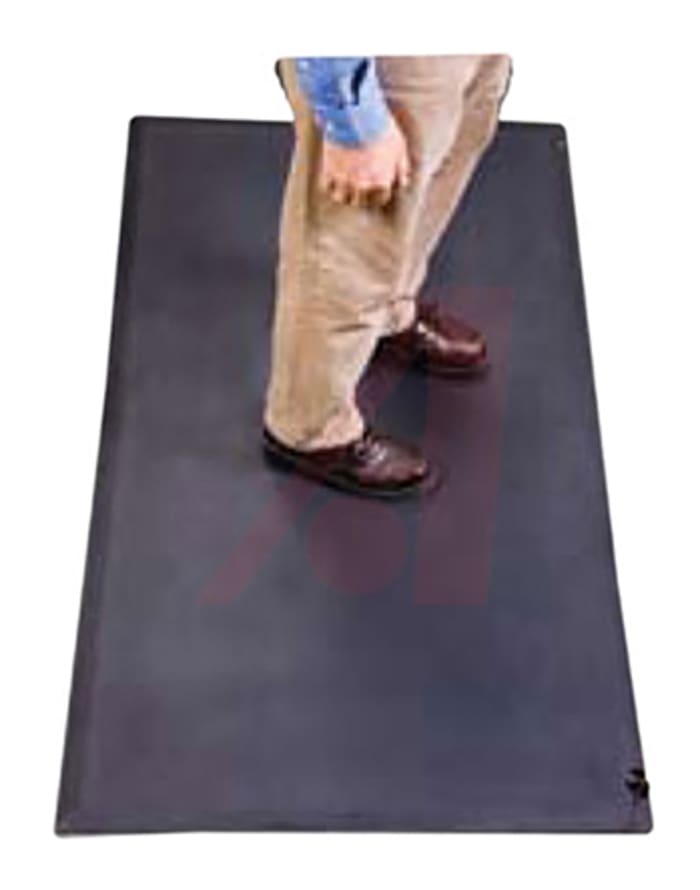 Tapis antistatique pour Zone d'expédition, entrepôt, poste de travail SCS, 1.5m x 900mm x 15.2mm