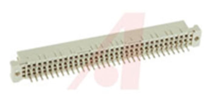 HARTING DIN 41612 64 Way 2.54mm Pitch, Type C Class C1, 3 Row, Straight DIN 41612 Connector, Socket