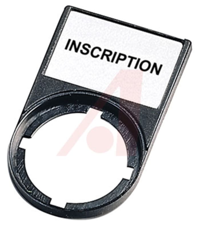 Eaton Legend Plate for Use with 22.5 mm Modular Pushbuttons, Hand - O - Auto