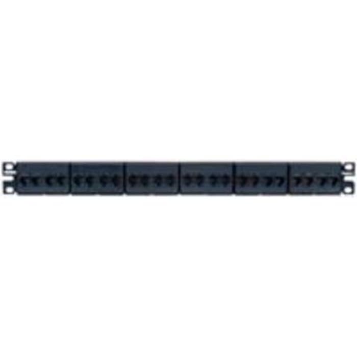 Panduit CP, Cat6e RJ45 24 Port Patch Panel, UTP Shielding