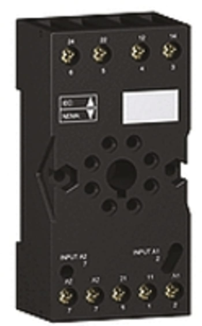 Schneider Electric 250V Relay Socket, for use with RUM Series Universal Relay