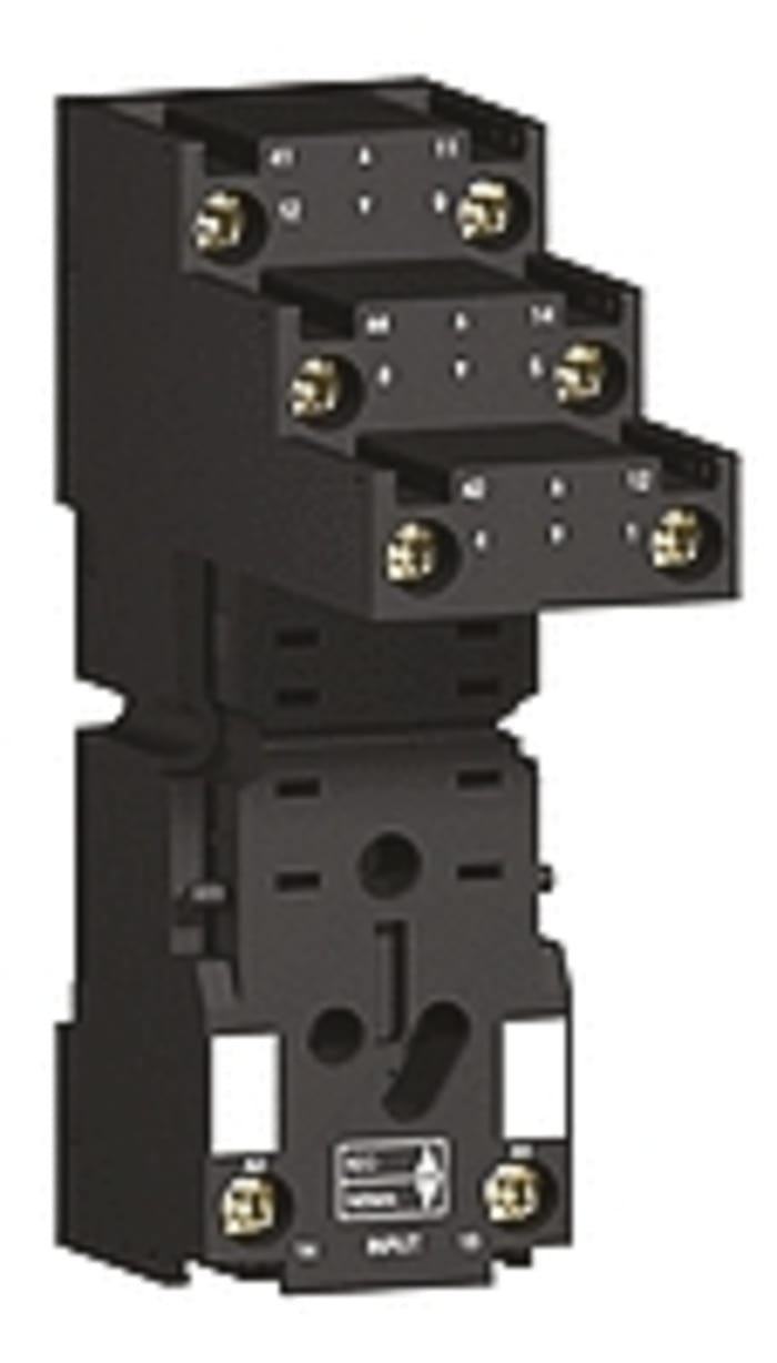 Schneider Electric 250V Relay Socket, for use with RXM Series Miniature Relay