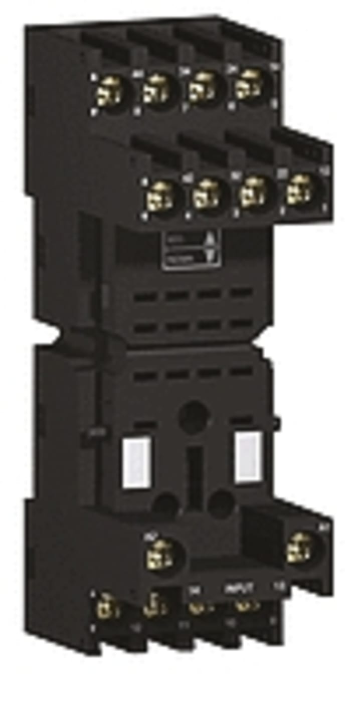 Schneider Electric 250V Relay Socket, for use with RXM Series Miniature Relay