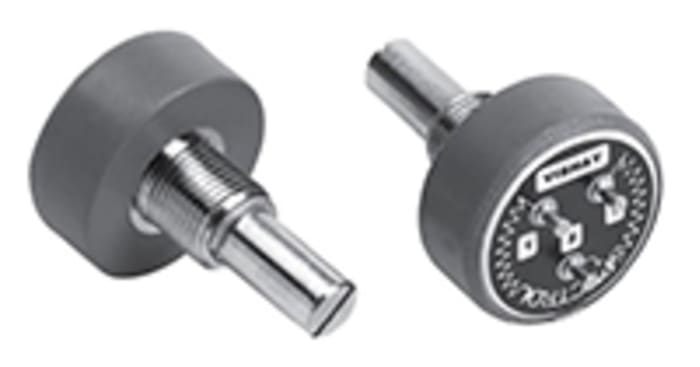 Vishay 357 5kΩ Rotary Potentiometer Continuous-Turns 1-Gang Bushing Mount, 357-0-0-1P22-502