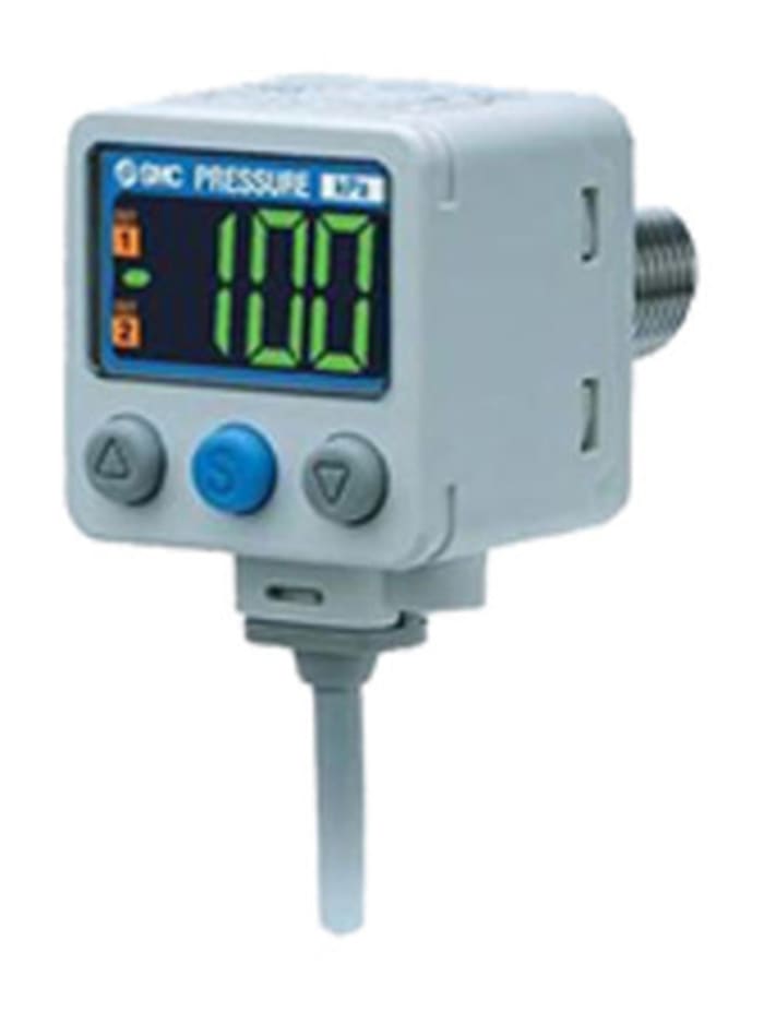 ZSE80F-02-T SMC | SMC Pressure Switch, R 1/4 -100kPa to +100 kPa | 873