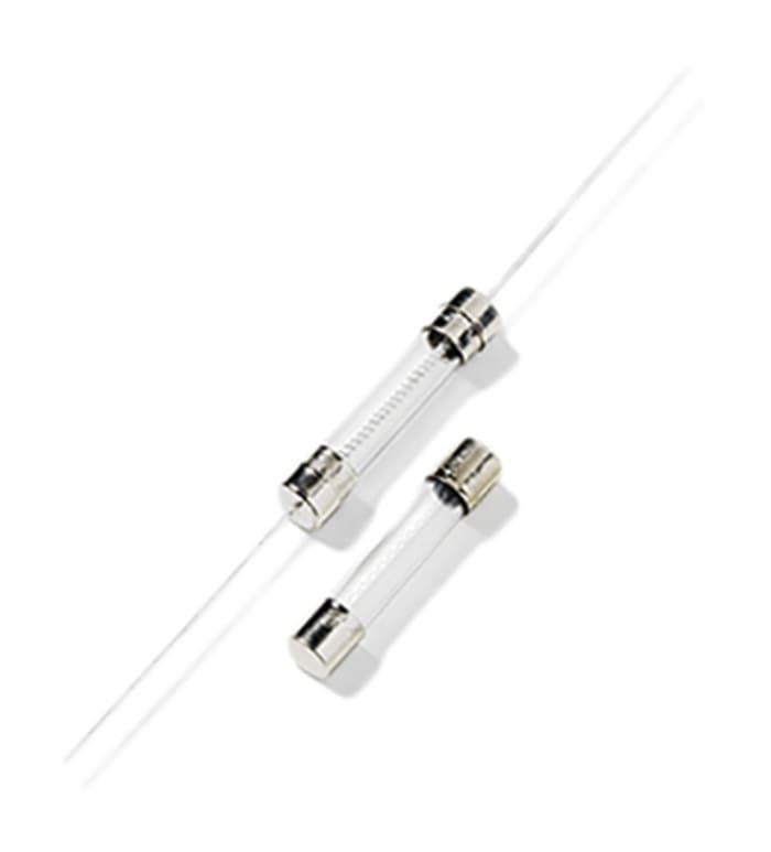 Littelfuse 5A T Glass Cartridge Fuse, 6.3 x 32mm
