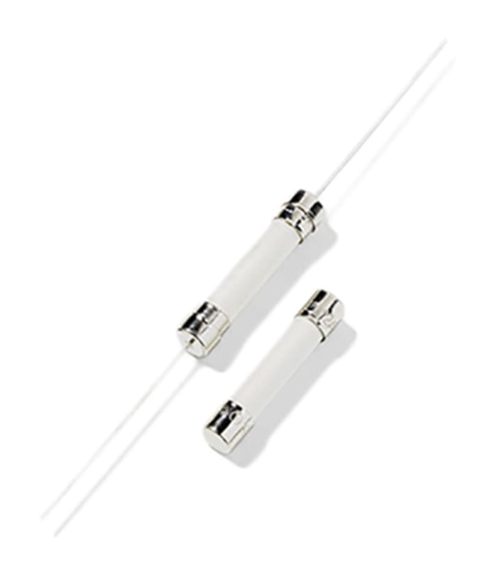Fusible de cartucho cerámico Littelfuse, serie 326, 250V ac, 2A, 6.3 x 32mm, acción retardada