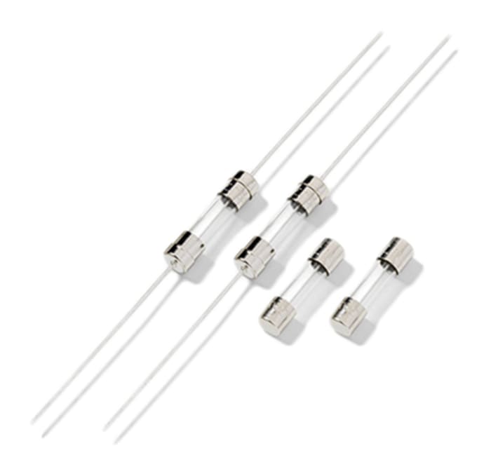 Littelfuse 4A T Glass Cartridge Fuse, 5 x 20mm