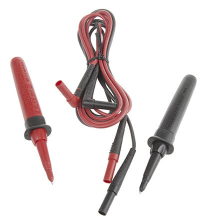 Cordon de sonde de test Fluke 1.5m, avec fusible CAT III 1000V