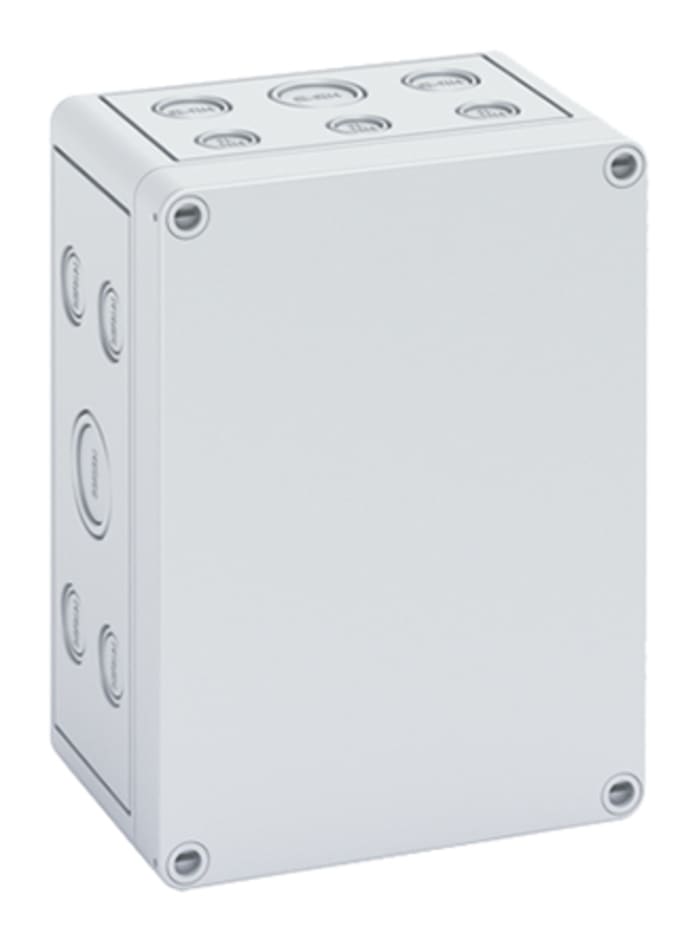 Spelsberg TK PS Series Grey Polystyrene Enclosure, IP66, 90 x 180 x 130mm