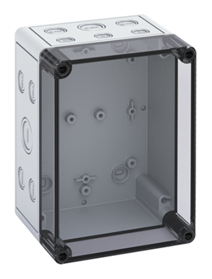 Boîtier Spelsberg TK PC en Polycarbonate, 111 x 180 x 130mm, Gris IP66