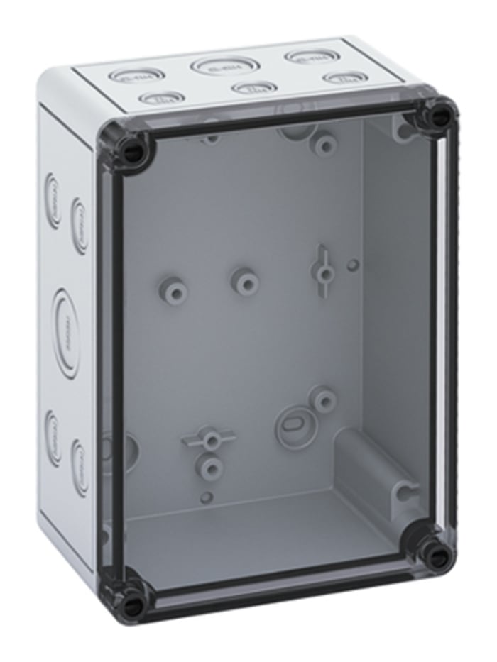 Spelsberg TK PC Series Grey Polycarbonate Enclosure, IP66, 90 x 180 x 130mm