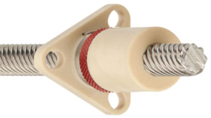 Igus Anti-Backlash Nut For Lead Screw, For Shaft Dia. 6.35mm