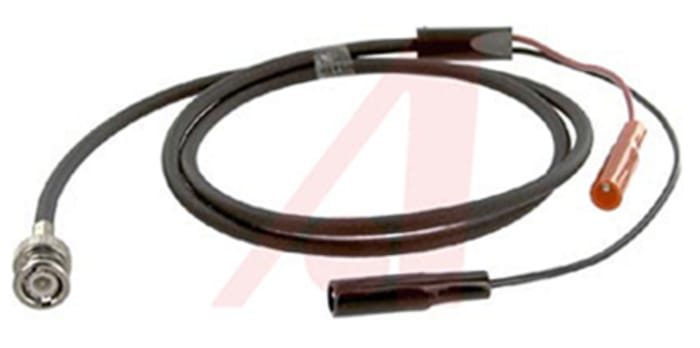 Mueller Electric BNC Test Lead, Black/Red, 0.9m Lead Length